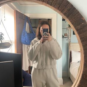 Aritzia Heather Gray Sweatsuit
